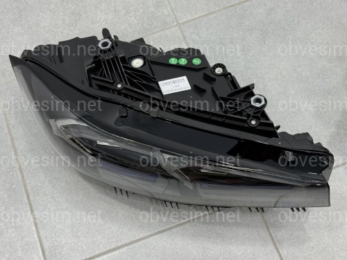 Фари LCI 2022+ рестайлінг Shadow Line для BMW G20/G21 2019-2022 2шт. із заміною бампера на 22+ / 2 РЕЖИМУ ДХО БІЛІ / ЖОВТІ