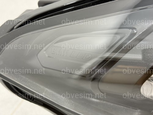 Фари LCI 2022+ рестайлінг Shadow Line для BMW G20/G21 2019-2022 2шт. із заміною бампера на 22+ / 2 РЕЖИМУ ДХО БІЛІ / ЖОВТІ