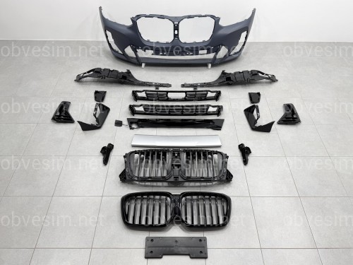 Комплект обвісу M paket LCI BMW X3 G01 2022-2024 (передній / задній бампер, пороги, арки)