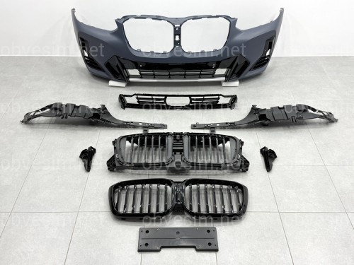 Комплект обвісу M paket LCI BMW X3 G01 2022-2024 (передній / задній бампер, пороги, арки)
