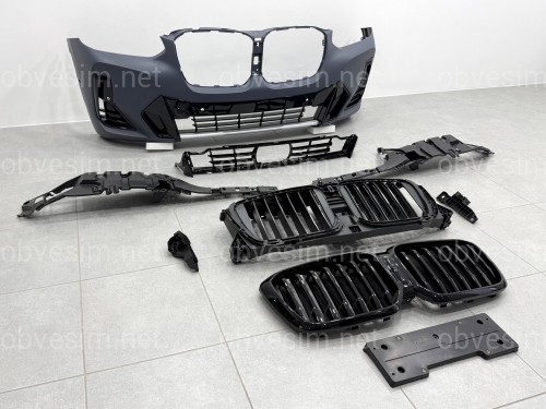Обвіс M paket LCI для BMW X4 G02 2022-2024 (бампера в зборі, арки, пороги, молдинги, вих. труби)