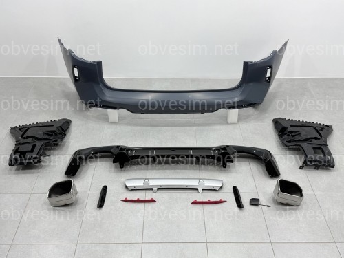 Комплект обвісу M paket LCI BMW X3 G01 2022-2024 (передній / задній бампер, пороги, арки)