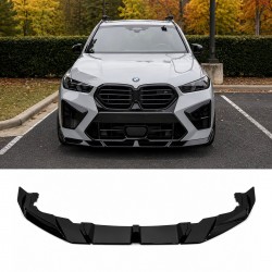 Юбка переднього бампера для BMW X5M F95 2023+, колір чорний глянець
