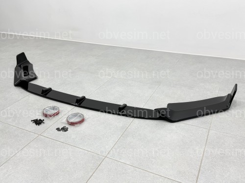 Юбка переднього бампера для BMW X5M F85 X5 F15 2013-2018, колір чорний глянець