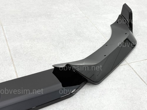 Накладка переднього бампера Paradigm BMW X7 G07 2019-2022, чорний глянець