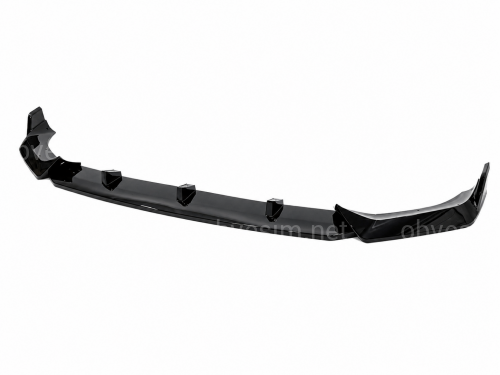 Накладка переднього бампера Paradigm BMW X7 G07 2019-2022, чорний глянець