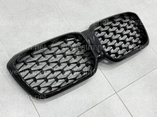 Решітка радіатора на BMW X3 G01, X4 G02 2021- Shadow-line 51135A1AC59
