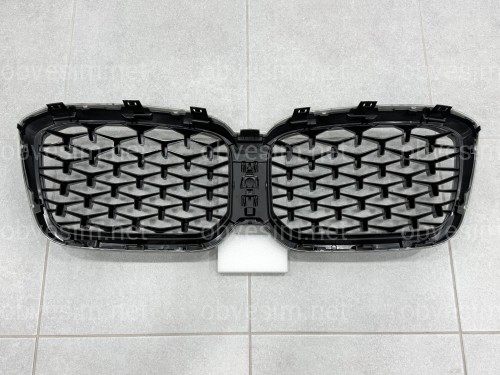 Решітка радіатора на BMW X3 G01, X4 G02 2021- Shadow-line 51135A1AC59