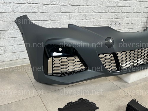 Передній бампер M paket BMW 3 series G20 G21 2019-2022