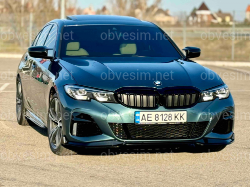 Передній бампер M paket BMW 3 series G20 G21 2019-2022