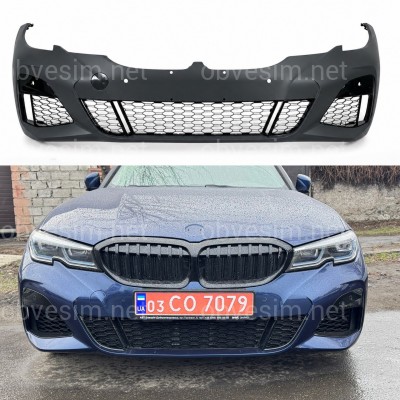 Передній бампер M paket BMW 3 series G20 G21 2019-2022