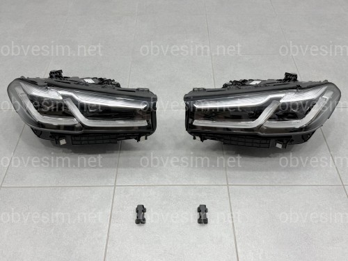 Фари Adaptive LED 2 РЕЖИМА ДХВ LCI 2020+ для BMW G30 / G31 2016-2020 з заміною бампера