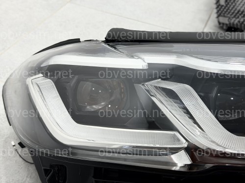 Фари Adaptive LED 2 РЕЖИМА ДХВ LCI 2020+ для BMW G30 / G31 2016-2020 з заміною бампера