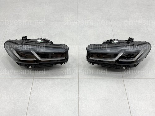 Фари Shadow Line 2 РЕЖИМА ДХВ LCI 2020+ для BMW G30 / G31 2016-2020 З заміною бампера