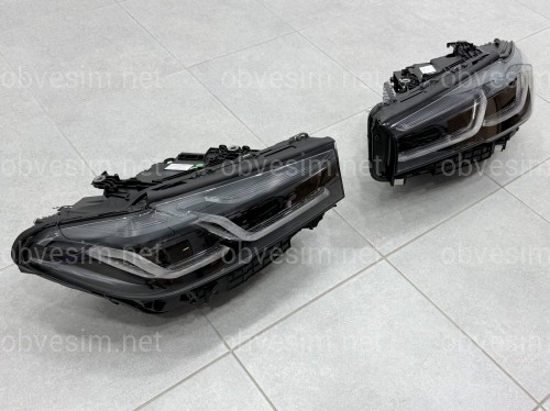 Фари Shadow Line 2 РЕЖИМА ДХВ LCI 2020+ для BMW G30 / G31 2016-2020 З заміною бампера