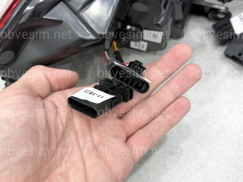 Задні LED ліхтарі стиль CSL для BMW 3 series F30 2012-2018 червоні, комплект 4шт.