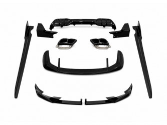 Комплект обвісу M paket LCI Paradigm для BMW X5 G05 2023+, колір чорний глянець