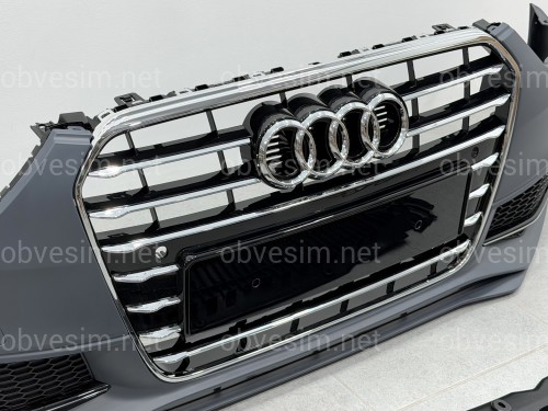 Бампер передній у зборі S-Line для Audi A4 B8 2012-2015