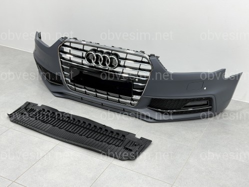 Бампер передній у зборі S-Line для Audi A4 B8 2012-2015