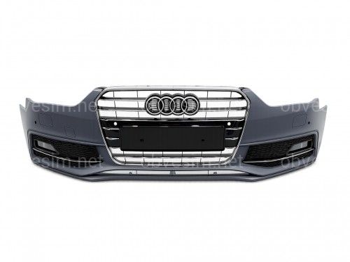Бампер передній у зборі S-Line для Audi A4 B8 2012-2015