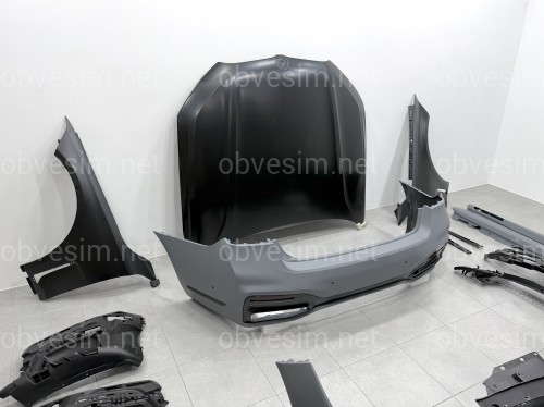 Комплект обвісу рестайлінг M760 BLACK LCI 2019+ для BMW 7 series G12 2015-2019