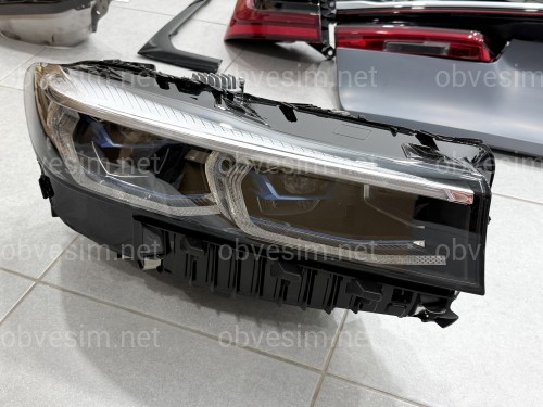 Комплект обвісу рестайлінг M760 BLACK LCI 2019+ для BMW 7 series G12 2015-2019