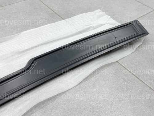 Козирок на скло BMW E60 2004-2009 ABS пластик під фарбування