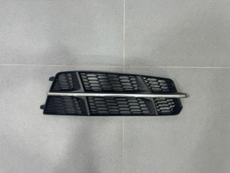 Решітка в бампер ПРАВА CHROME S Line - AUDI A6 С7 2015-2017 4G0807682AN / 4G0807648B