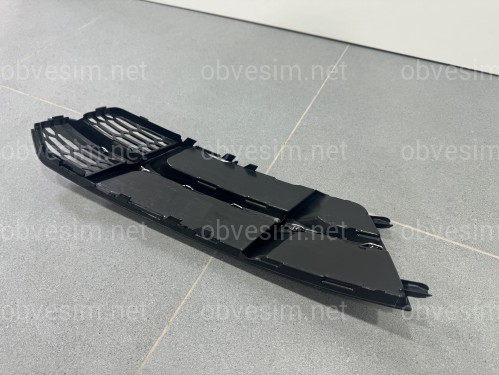 Решітка в бампер ПРАВА CHROME S Line - AUDI A6 С7 2015-2017 4G0807682AN / 4G0807648B