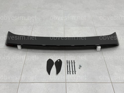 Спойлер багажника Toyota Corolla седан 2003-2006 ABS пластик, колір чорний глянець