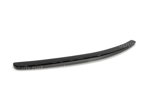Спойлер ліп багажника Mercedes-Benz C-class W204 2007-2014 ABS пластик, колір чорний глянець