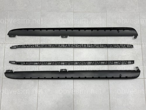 Накладки на пороги GTI для Volkswagen Golf 6 2008-2013