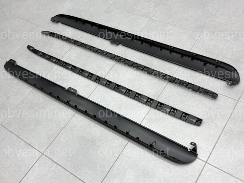 Накладки на пороги GTI для Volkswagen Golf 6 2008-2013