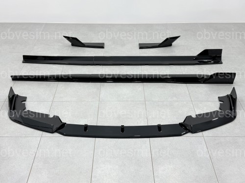 Комплект обвісу накладки бампера леза порогів для BMW X5M F95 2019-2022