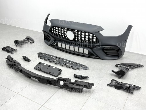 Передній бампер у стилі C63 AMG для Mercedes-Benz C-class W206 2021-