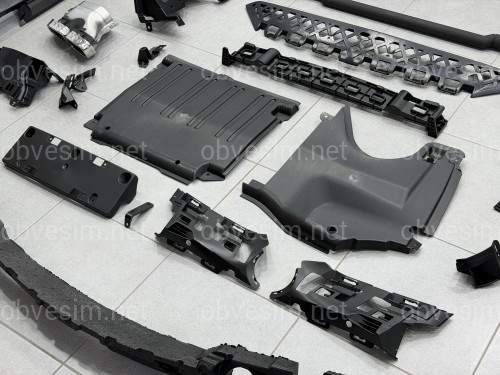 Комплект обвісу стиль AMG C63 для Mercedes C Class W206 2021-