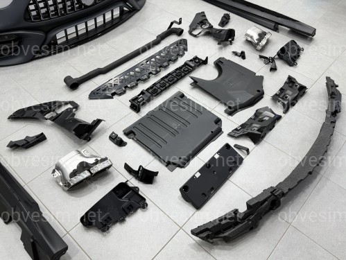 Комплект обвісу стиль AMG C63 для Mercedes C Class W206 2021-