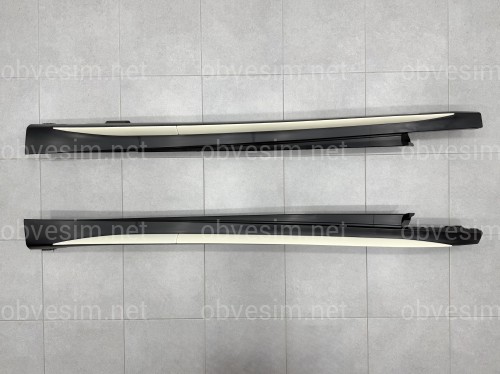 Пороги AMG Mercedes C-class W206 2021-, комплект 2шт.