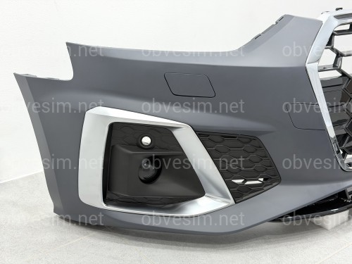 Бампер передній у зборі S-Line CHORME для Audi A5 B9 2020-
