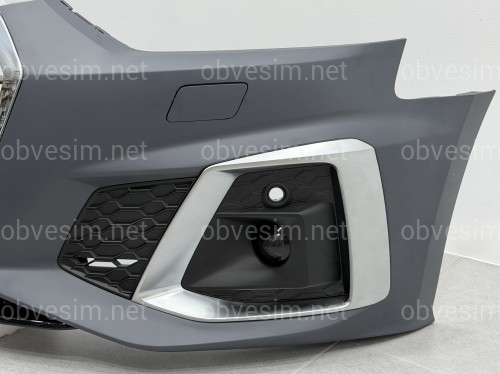 Бампер передній у зборі S-Line CHORME для Audi A5 B9 2020-