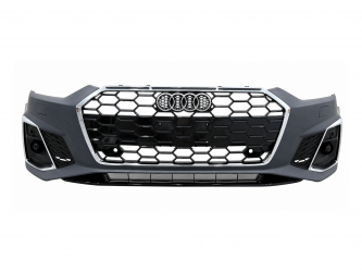 Бампер передній у зборі S-Line CHORME для Audi A5 B9 2020-