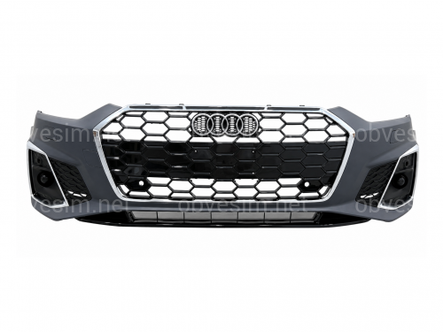 Бампер передній у зборі S-Line CHORME для Audi A5 B9 2020-