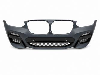 Передній бампер M Paket з туманками BMW X3 G01 / X4 G02 2018-2021
