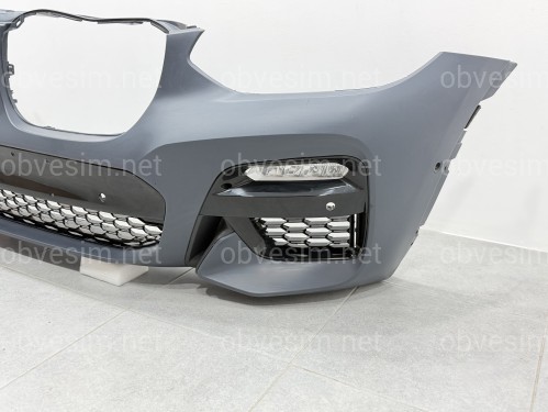 Передній бампер M Paket з туманками BMW X3 G01 / X4 G02 2018-2021