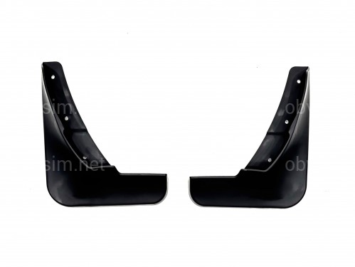 Бризковики передні Audi A6 2011-2014 комплект 2шт