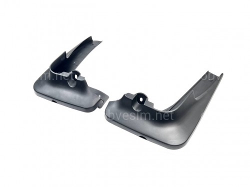 Бризковики передні під пороги BMW X6 E71 07-13 / F16 14-18 комплект 2шт.