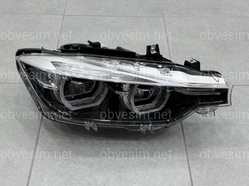 Фара права Full LED BLACK для BMW 3 series F30 F31 2015-2018 БЕЗ БЛОКІВ