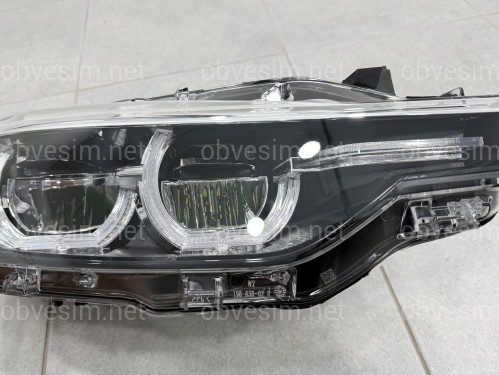 Фара права Full LED BLACK для BMW 3 series F30 F31 2015-2018 БЕЗ БЛОКІВ