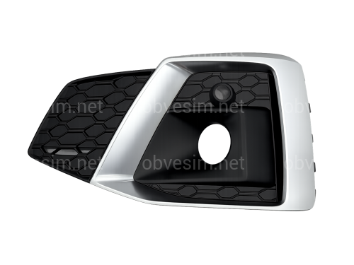 Решітка бампера ЛІВА S-Line 8W6807681T3Q7 для Audi A5 B9 2020-2025