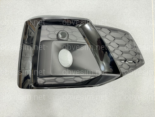 Решітка бампера ПРАВА S-Line Black 8W6807682TT94 для Audi A5 B9 2020-2025